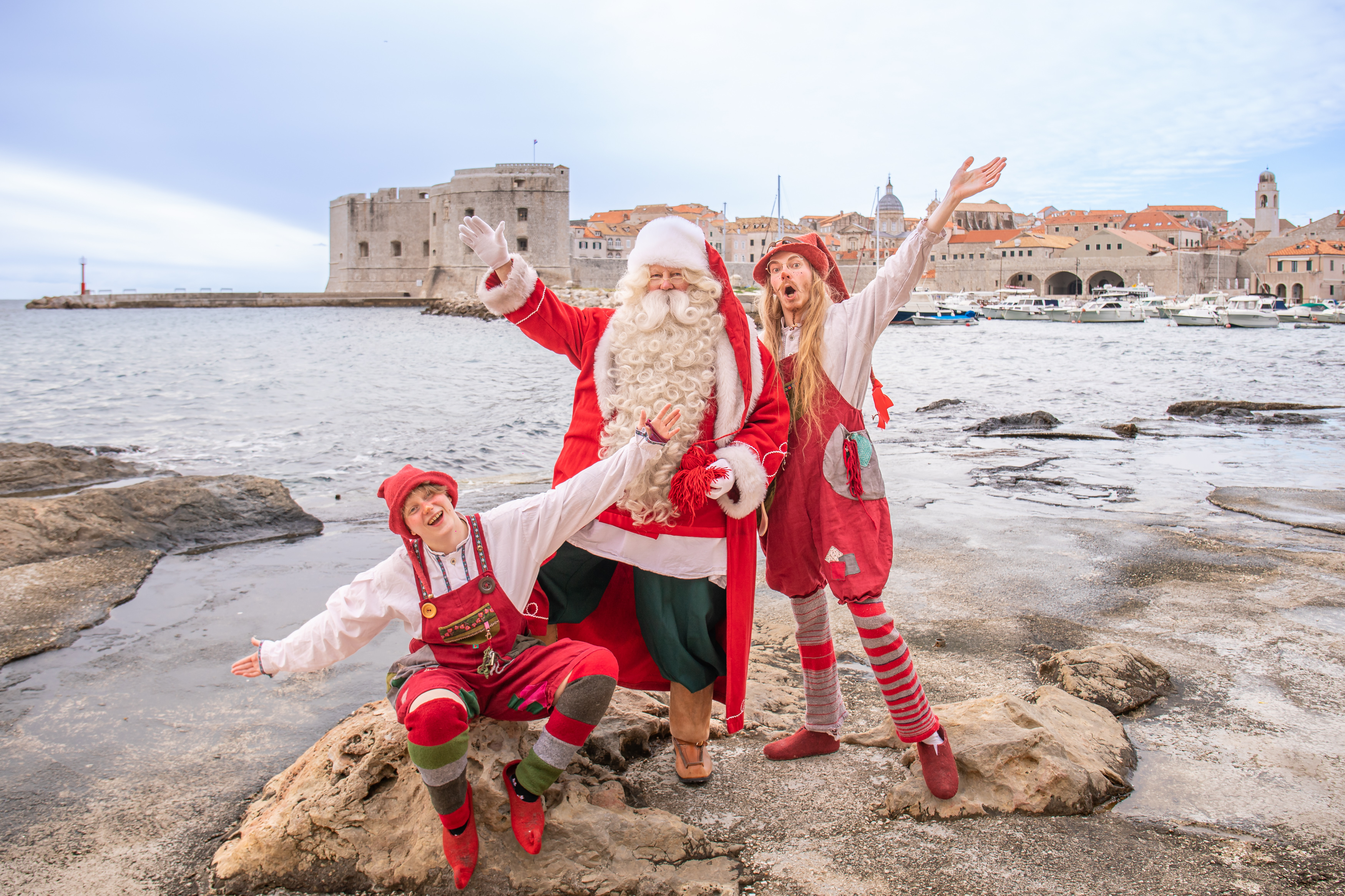 Santa Claus in Dubrovnik 